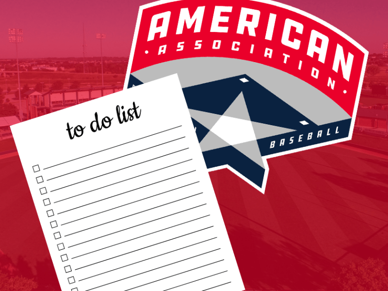 One month before Opening Day, each AA club’s top to-do&nbsp;item